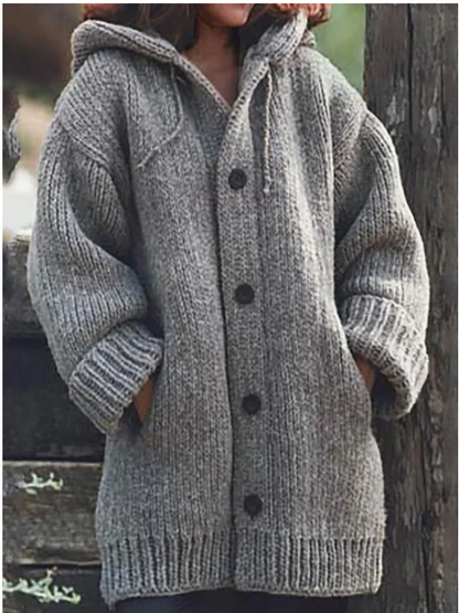 Cardigan Femme Long et Élégant pour Hiver