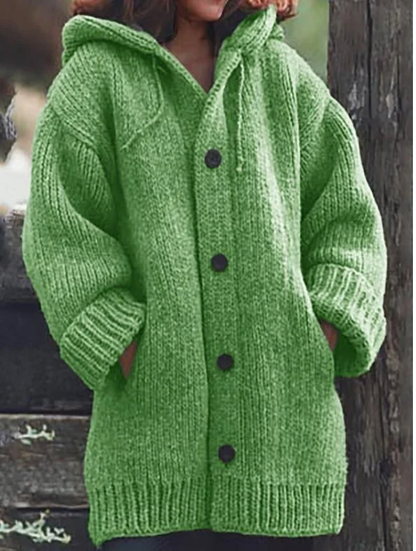 Cardigan Femme Long et Élégant pour Hiver
