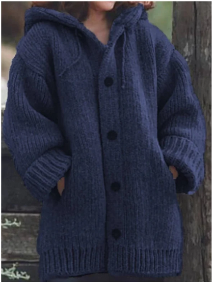 Cardigan Femme Long et Élégant pour Hiver