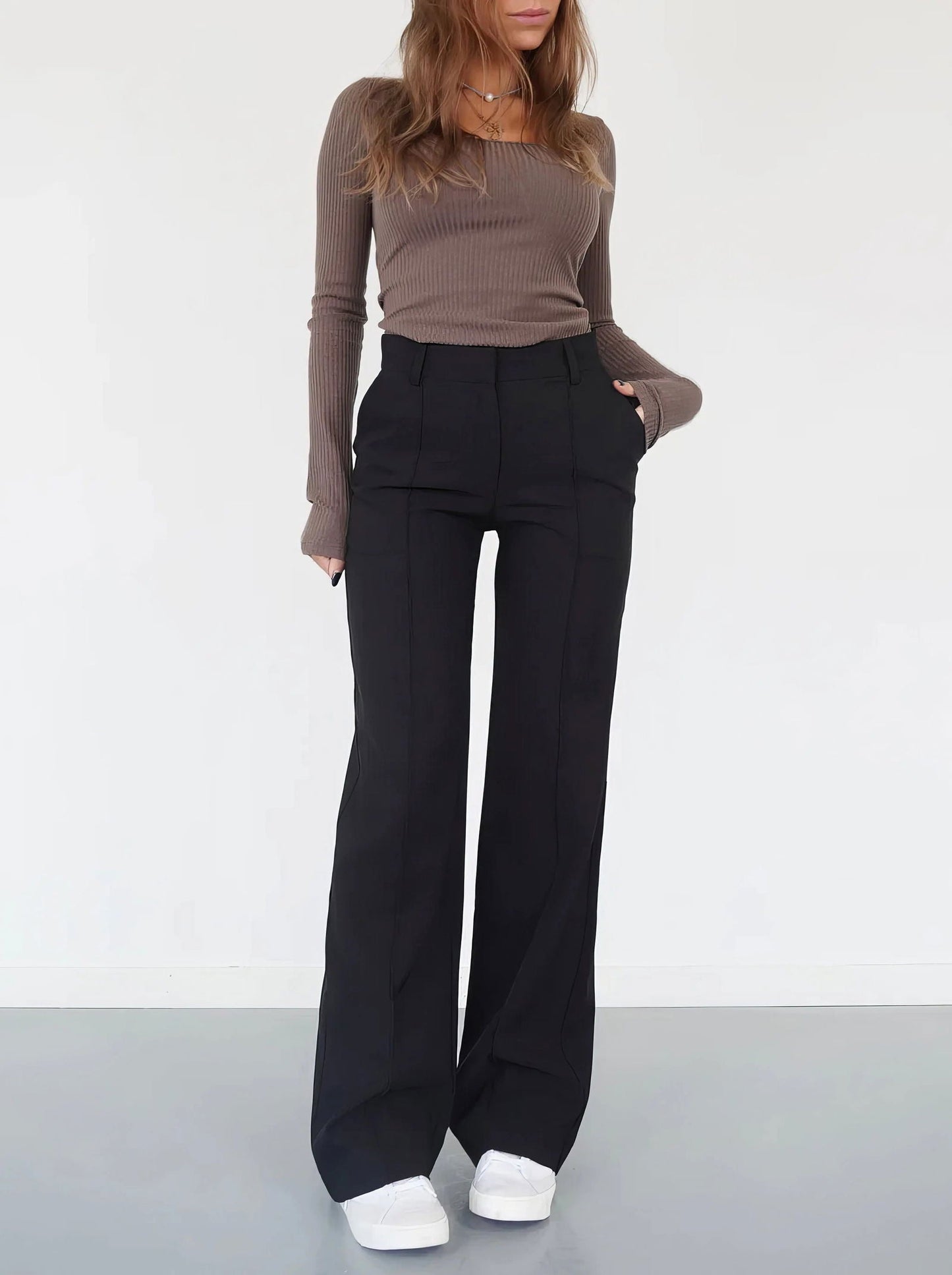 Pantalon Large Pour Femme | Décontracté