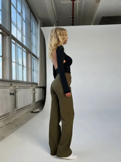 Pantalon Décontracté Femme Taille Relâchée