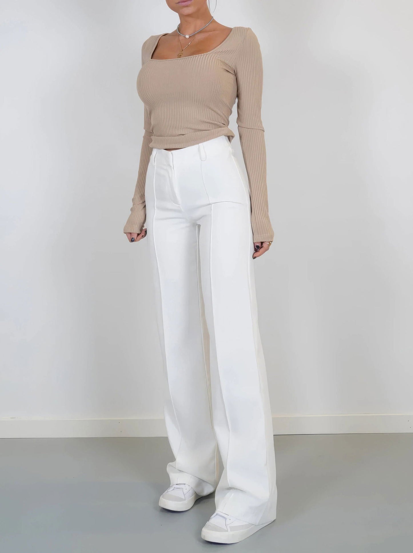 Pantalon Décontracté Femme Taille Relâchée