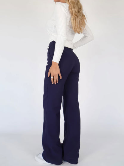 Pantalon Décontracté Femme Taille Relâchée