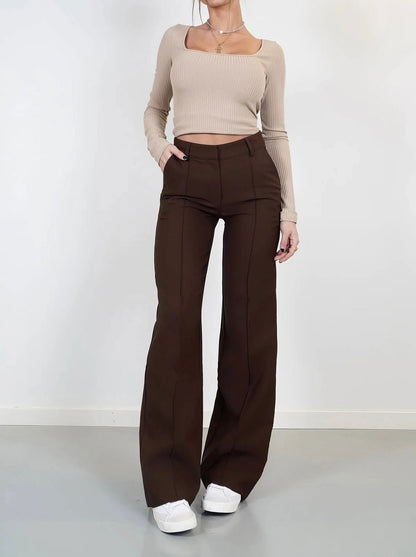 Pantalon Décontracté Femme Taille Relâchée
