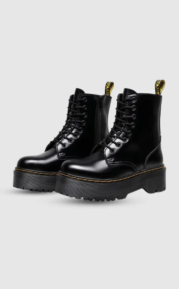 Bottines Plates en Cuir Élégantes pour Femme