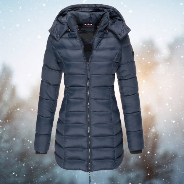 Parka Femme Hiver Longue avec Capuche Chaude - BerlinGlamour