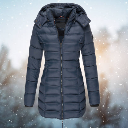 Parka Femme Hiver Longue avec Capuche Chaude - BerlinGlamour