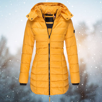 Parka Femme Hiver Longue avec Capuche Chaude