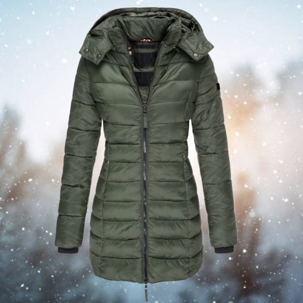 Parka Femme Hiver Longue avec Capuche Chaude
