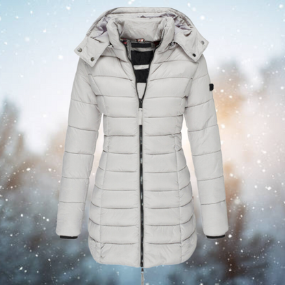 Parka Femme Hiver Longue avec Capuche Chaude