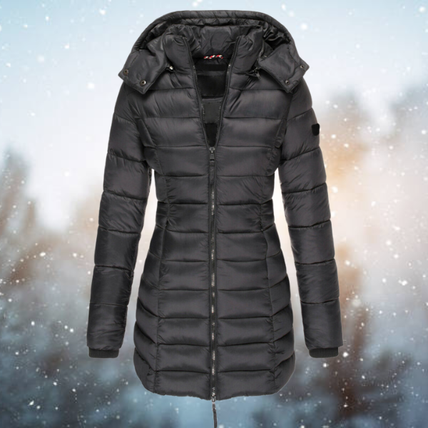 Parka Femme Hiver Longue avec Capuche Chaude