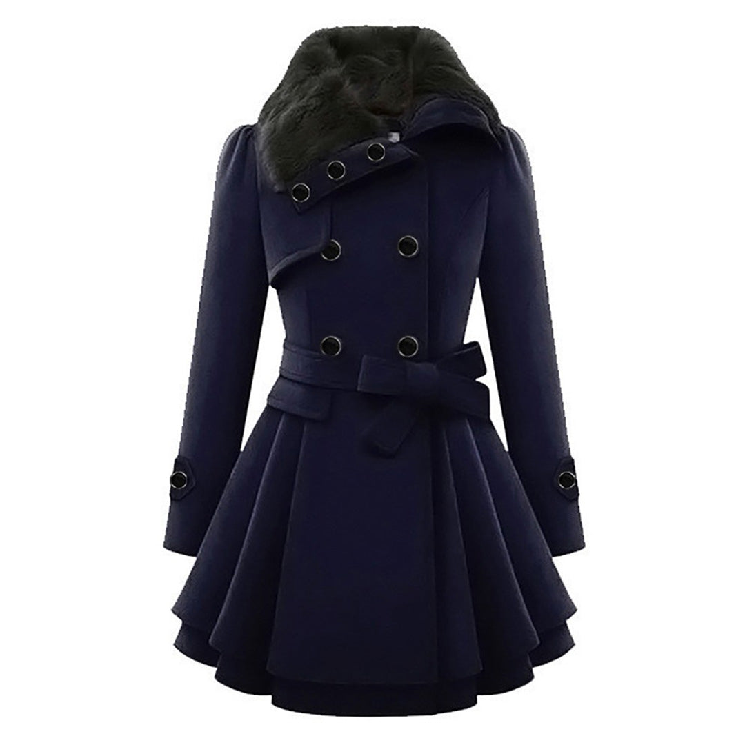 Manteau Femme Hiver avec Capuche et Doublure Chaude