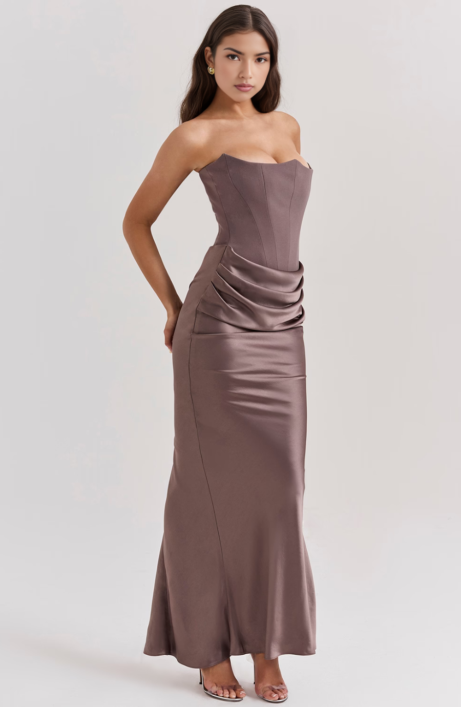 Robe de soirée femme élégante pour mariage