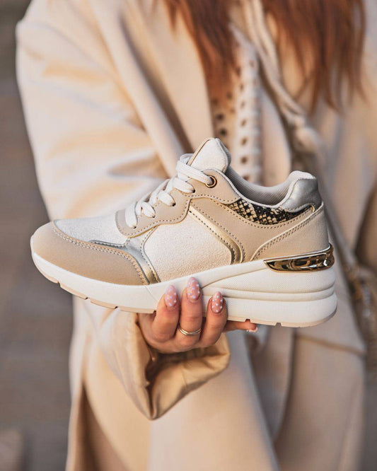 Baskets Femme Brun Chic et Confortables - PanierRoyale