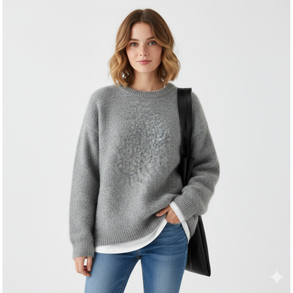 Pull Grande Taille Femme - Tricot Doux et Confortable