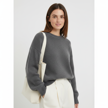 Pull Grande Taille Femme - Tricot Doux et Confortable