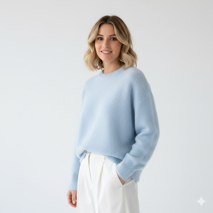 Pull Grande Taille Femme - Tricot Doux et Confortable