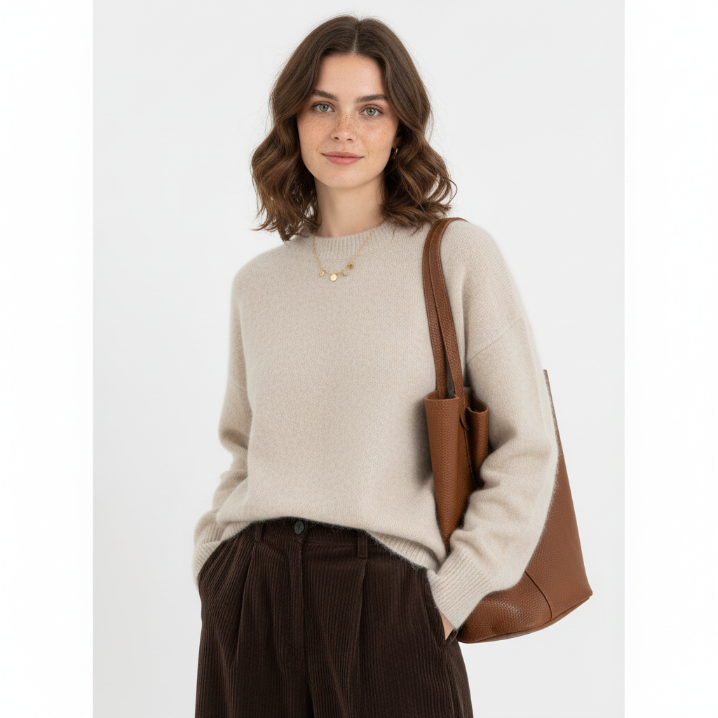 Pull Grande Taille Femme - Tricot Doux et Confortable