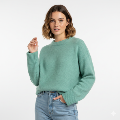 Pull Grande Taille Femme - Tricot Doux et Confortable