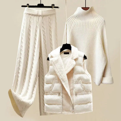 Ensemble Hiver Tricot Luxe Élégant et Chaud - BerlinGlamour