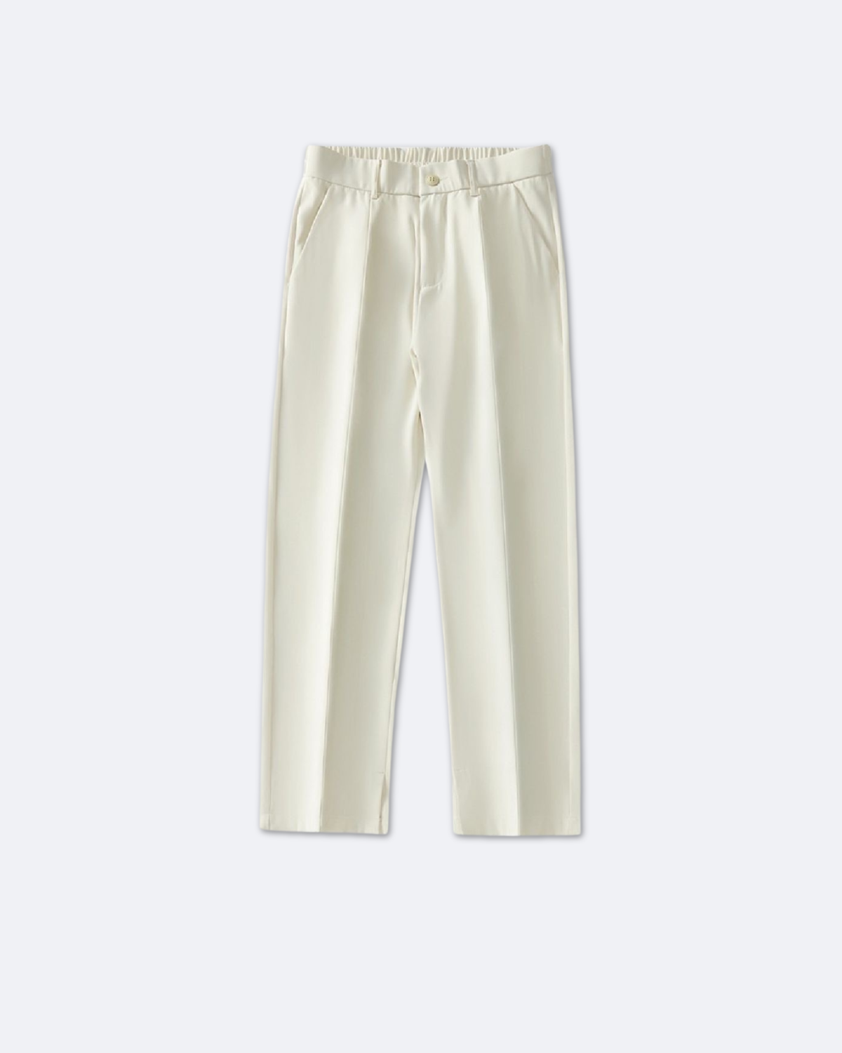 Pantalon Homme Droit Classique Coton Noir - PanierRoyale