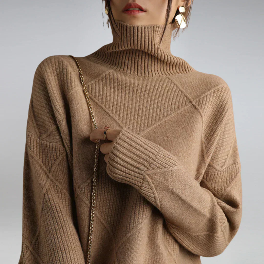 Pull Cachemire Doux et Chaud pour Femme Hiver - PanierRoyale