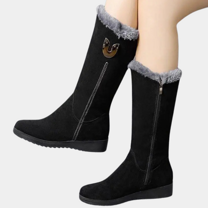 MARIETTE - Bottes d'hiver élégantes à mi-mollet pour femmes
