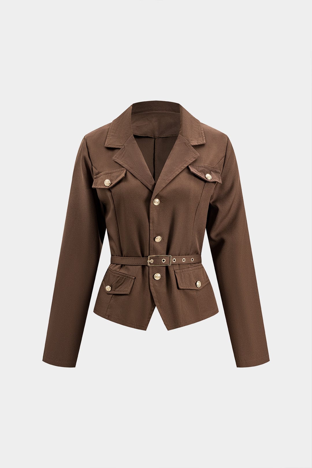 Costume Féminin Élégant avec Jupe Plissée