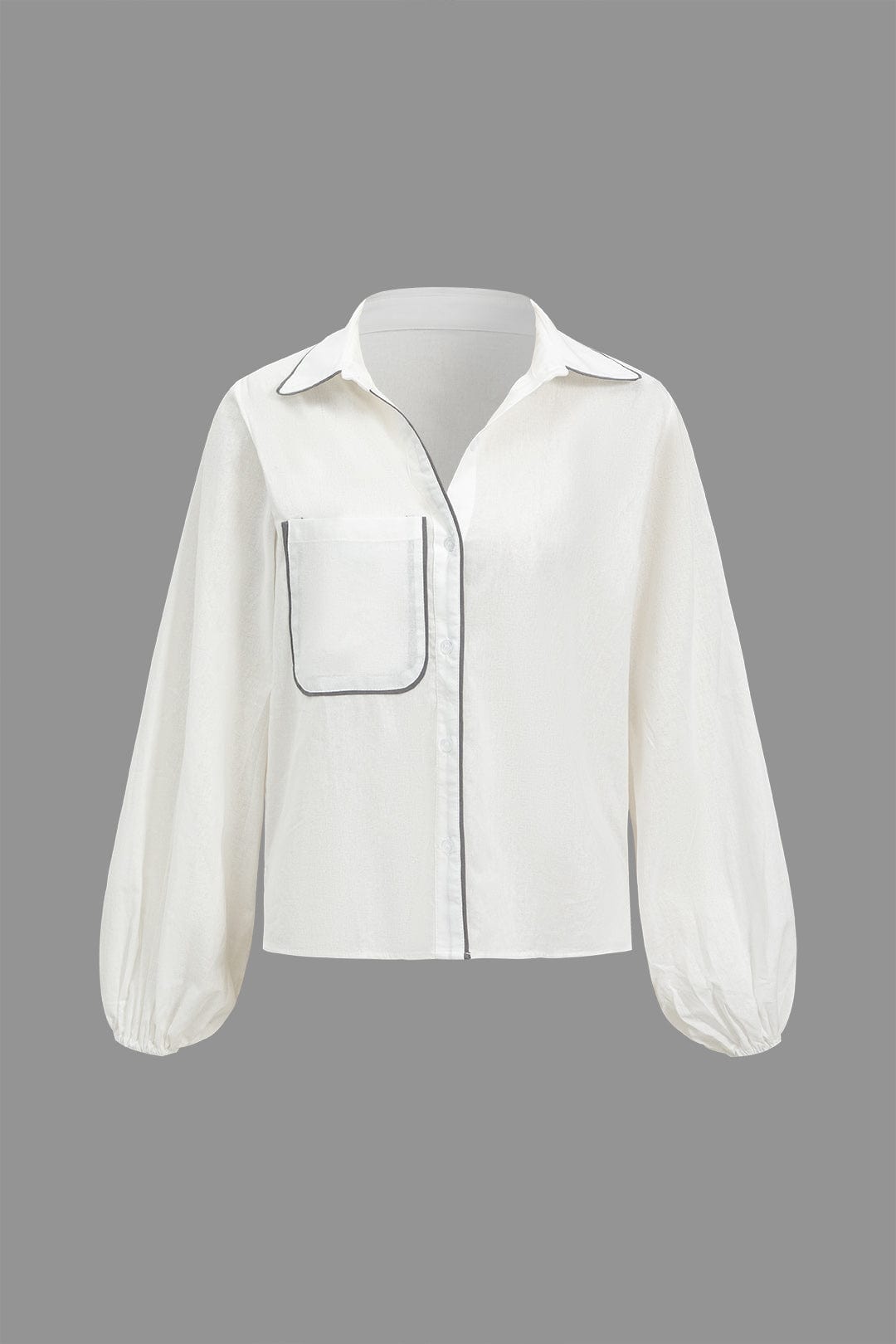Robe Deux Pièces Élégante avec Détails Contrastes