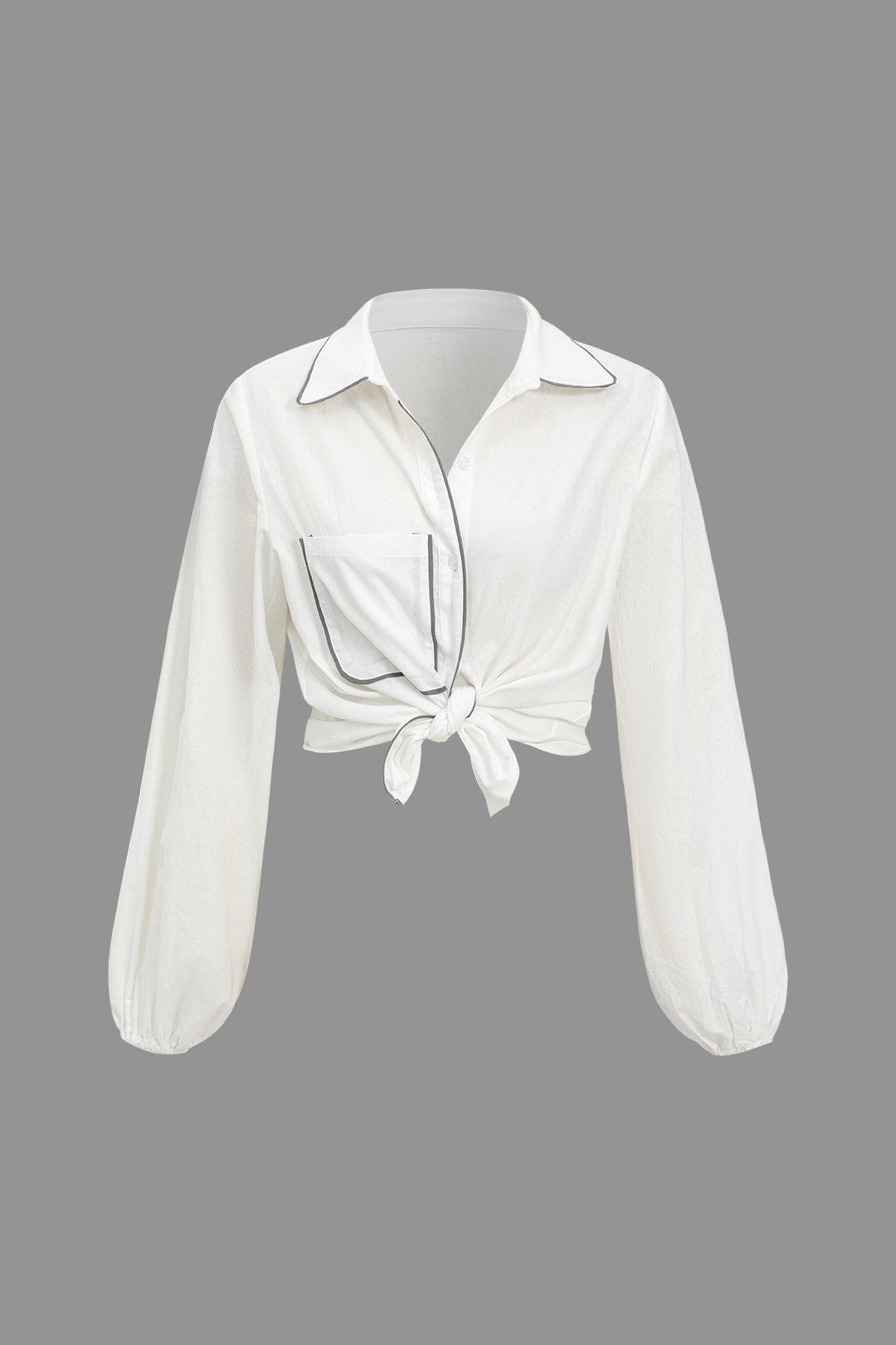 Robe Deux Pièces Élégante avec Détails Contrastes