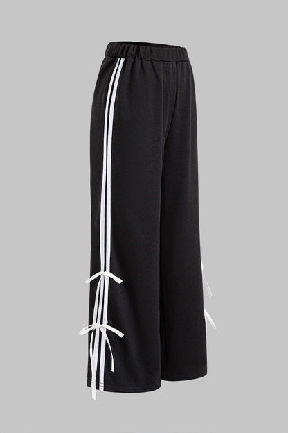Combinaison De Sport Femme Élégante avec Nœuds