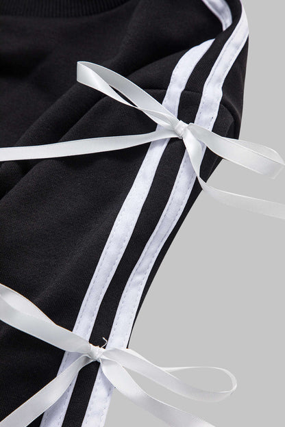 Combinaison De Sport Femme Élégante avec Nœuds
