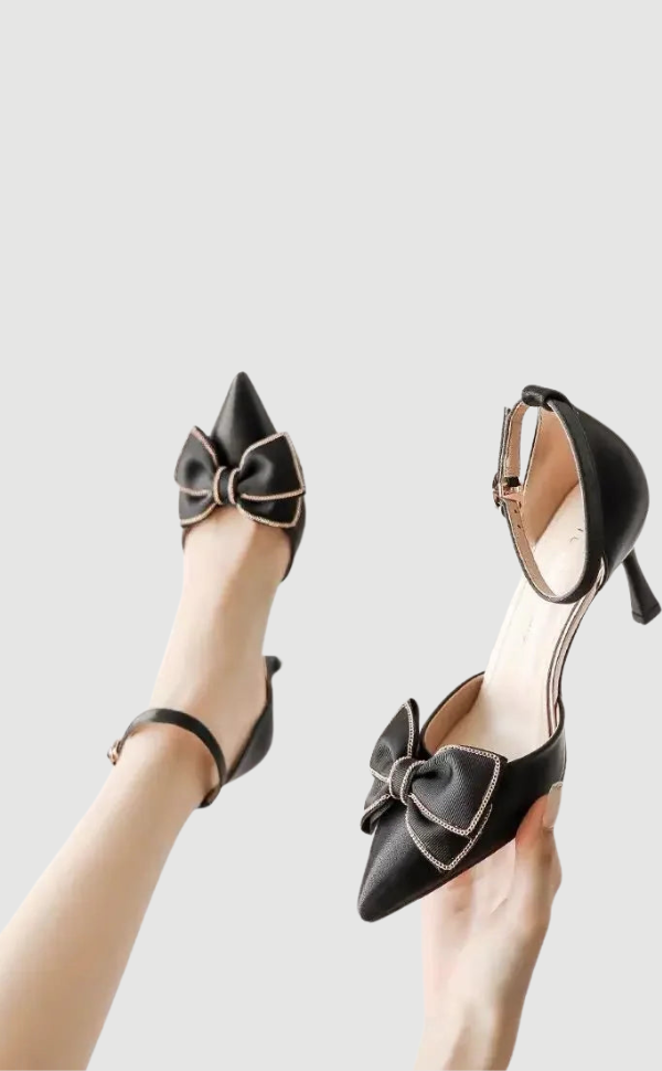 Talons Hauts à Boucle et Détail Ailé - BerlinGlamour