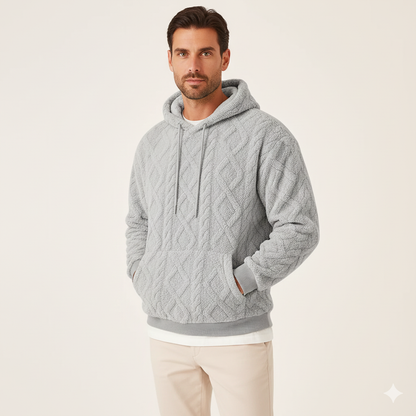 Sweat à Capuche Homme Hiver Doux et Confortable