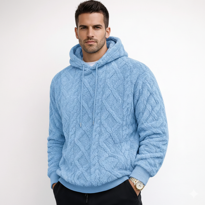 Sweat à Capuche Homme Hiver Doux et Confortable