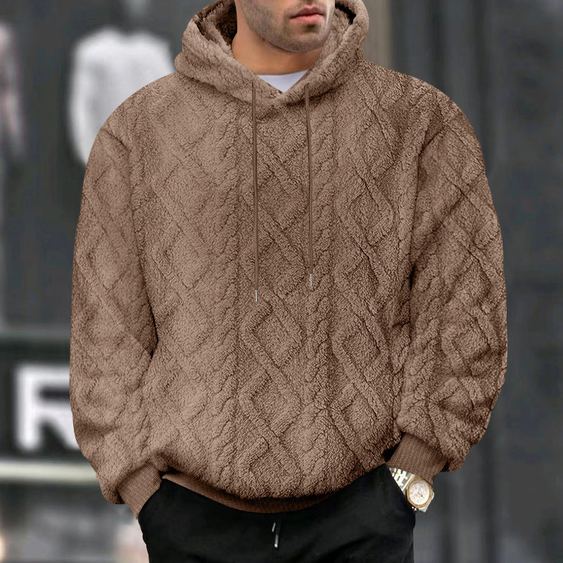 Sweat à Capuche Homme – Fleece Confortable et Élégant