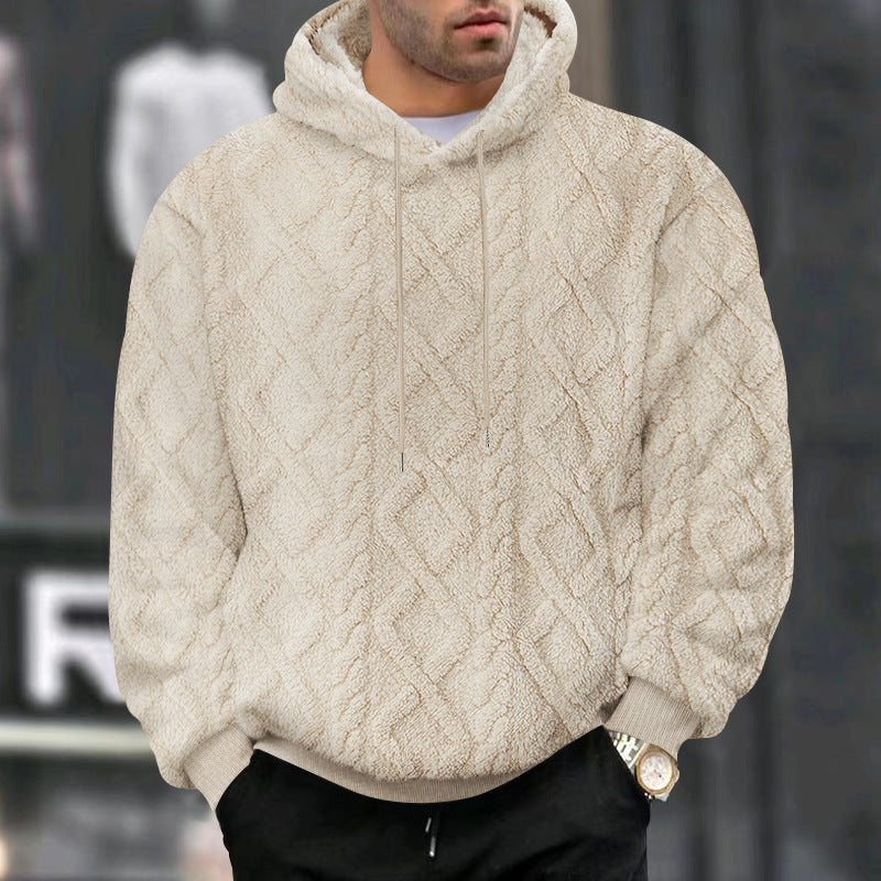 Sweat à Capuche Homme – Fleece Confortable et Élégant