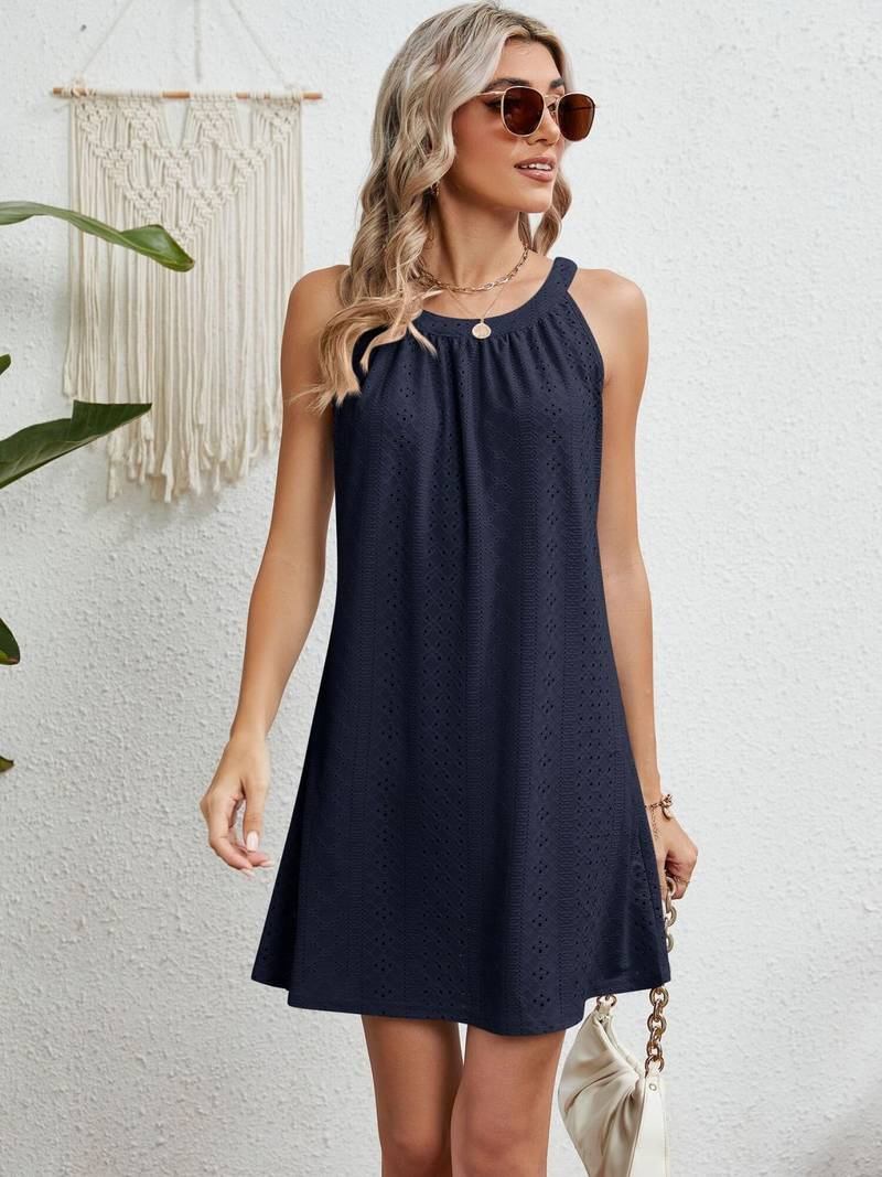 Robe Été Légère Femme sans Manches pour Plage - PanierRoyale