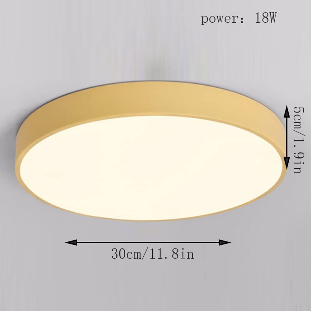 Lampe Plafond LED Rond Design Nordique
