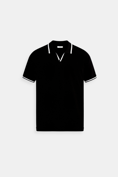 Chemise Polo Homme Contraste Élégant et Moderne