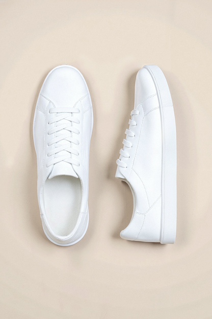Baskets Blanc Minimaliste pour Homme et Femme