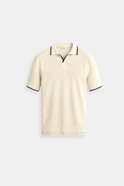 Chemise Polo Homme Contraste Élégant et Moderne