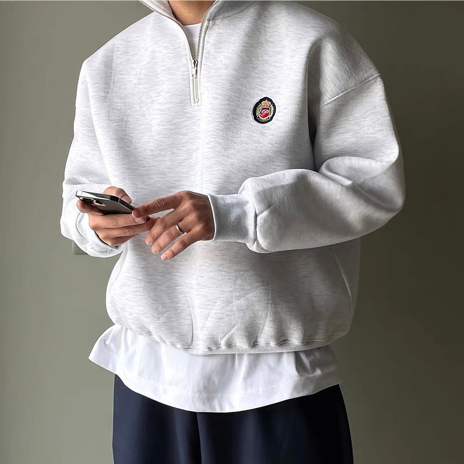 Sweat à Capuchon Coton Classique pour Homme