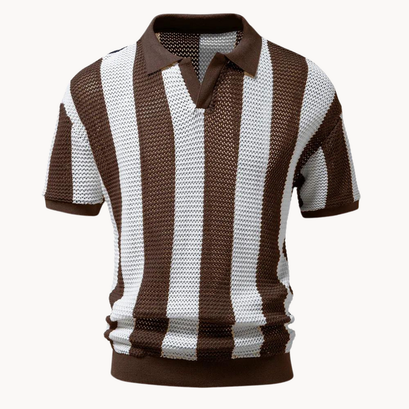 Polo Homme Slim Fit Manches Courtes Classique