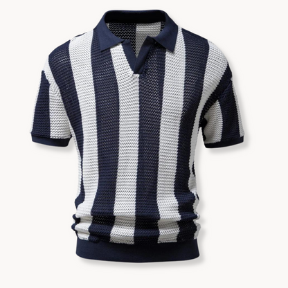 Polo Homme Slim Fit Manches Courtes Classique - PanierRoyale