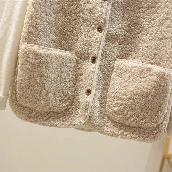 Cardigan Femme Maille Douce Coupe Fluide Manches Longues