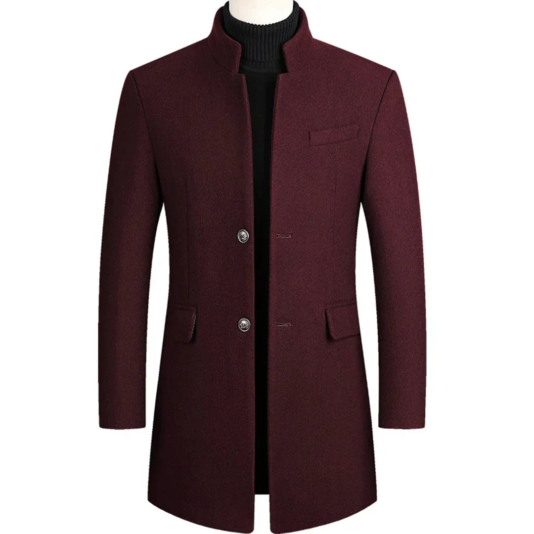 Manteau Homme Classique avec Capuchon et Fermeture Éclair - PanierRoyale
