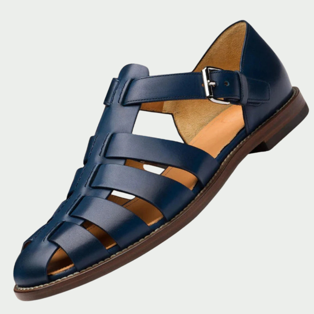 Sandale Homme Cuir Élégant