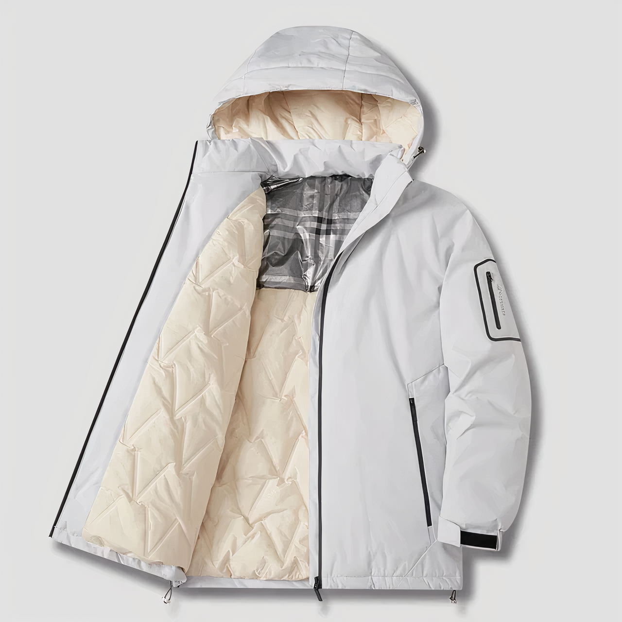 Parka Femme Hiver Douce et Chaude avec Capuche