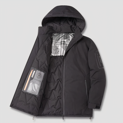 Parka Femme Hiver Douce et Chaude avec Capuche